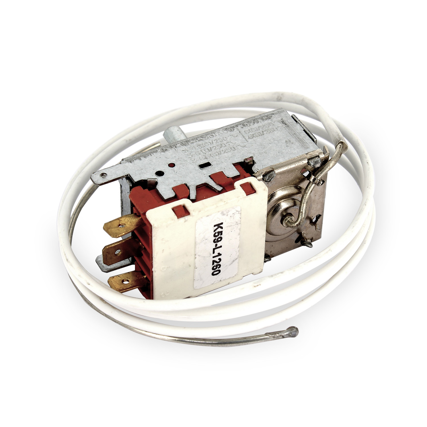 Termostato frigo doppia porta 3 contatti adattabile ranco k59 - l 1260