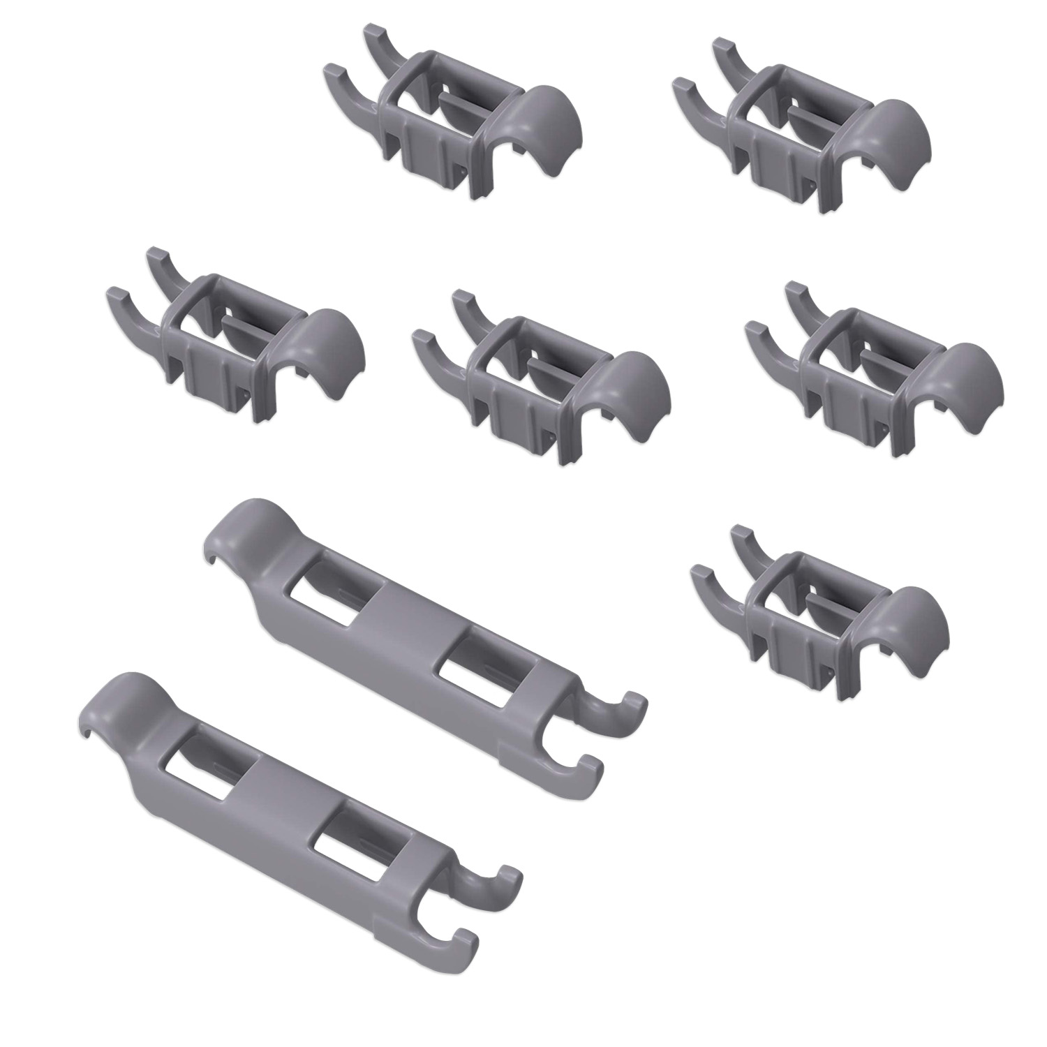 Cuscinetto kit ganci cestello inferiore lavastoviglie adattabile