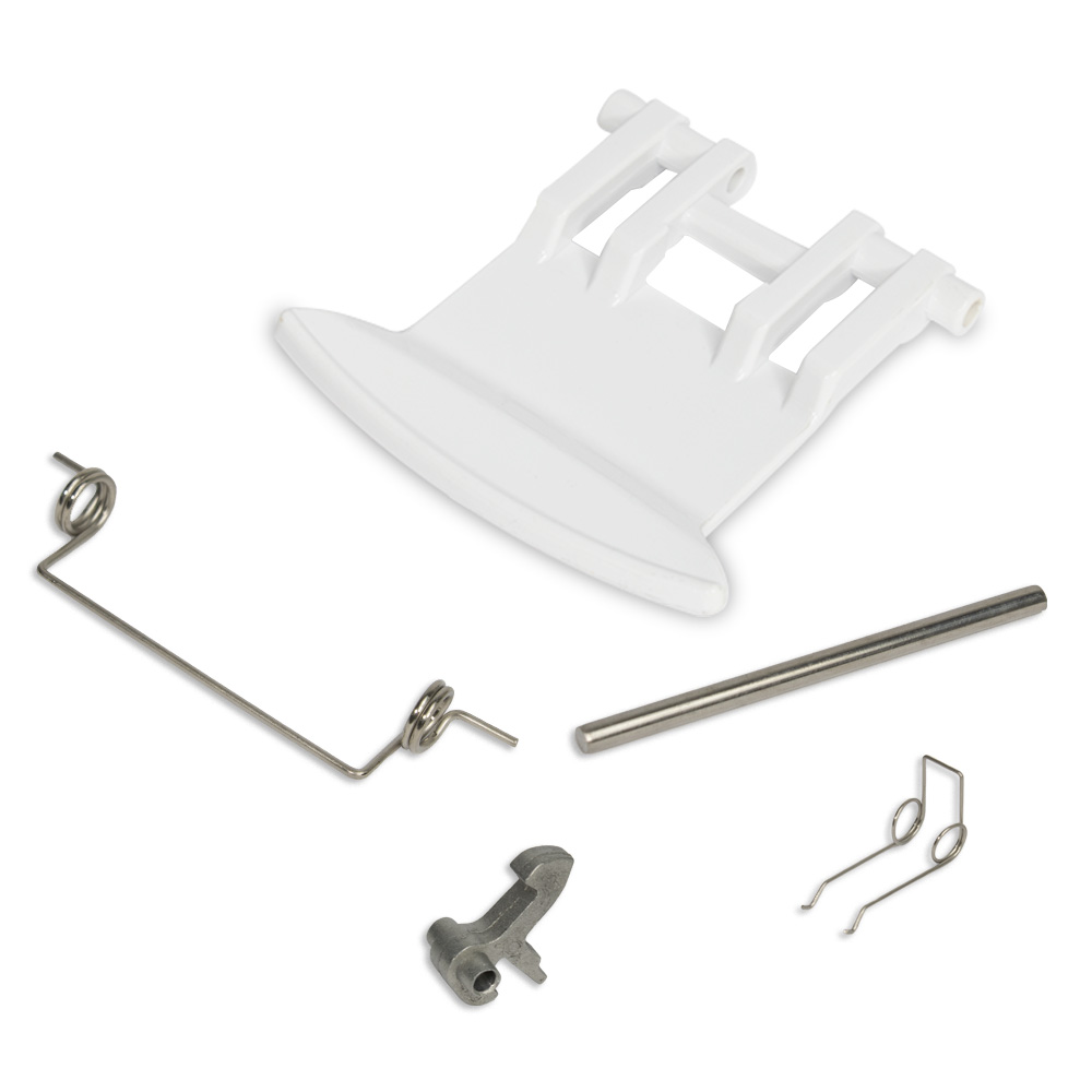 Maniglietta kit bianca per lavatrice 651027749 adattabile