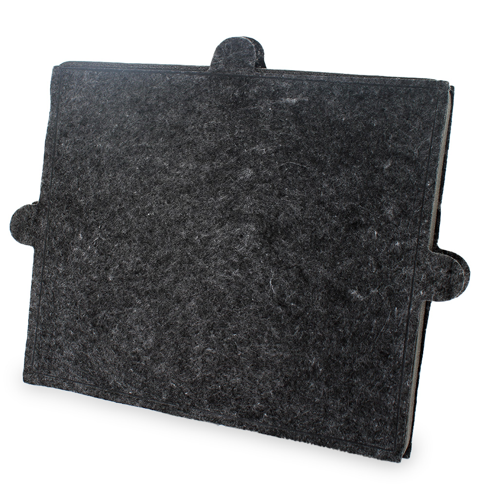 Filtro per cappa aspirante con carbone attivo 288x242x20mm adattabile