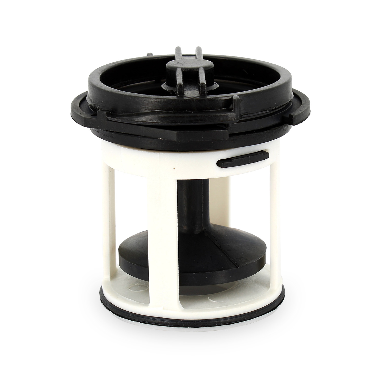 Tappo filtro autopulente per scarico lavatrice adattabile philips
