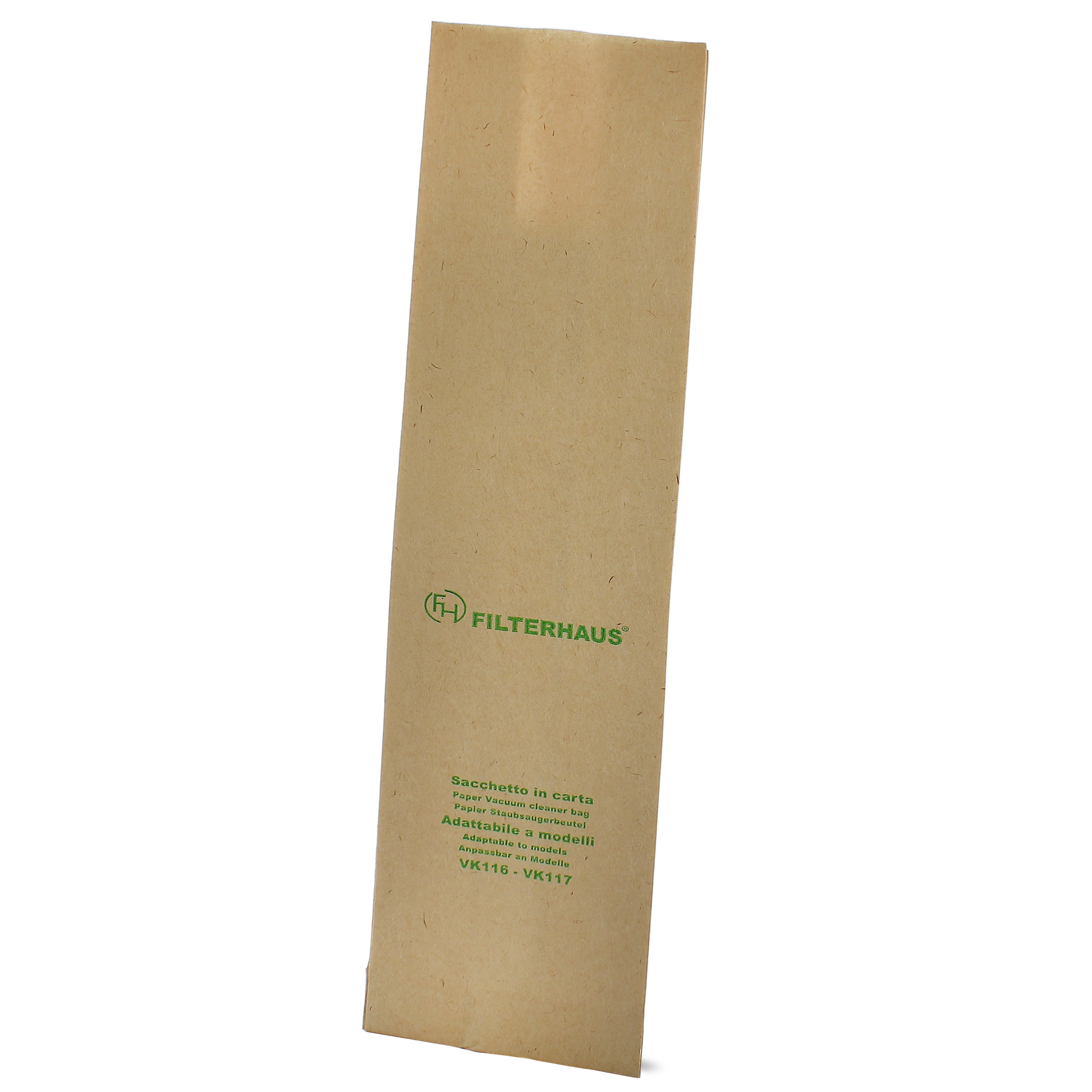 Sacchetti in carta adattabili a modelli VK116 e VK117