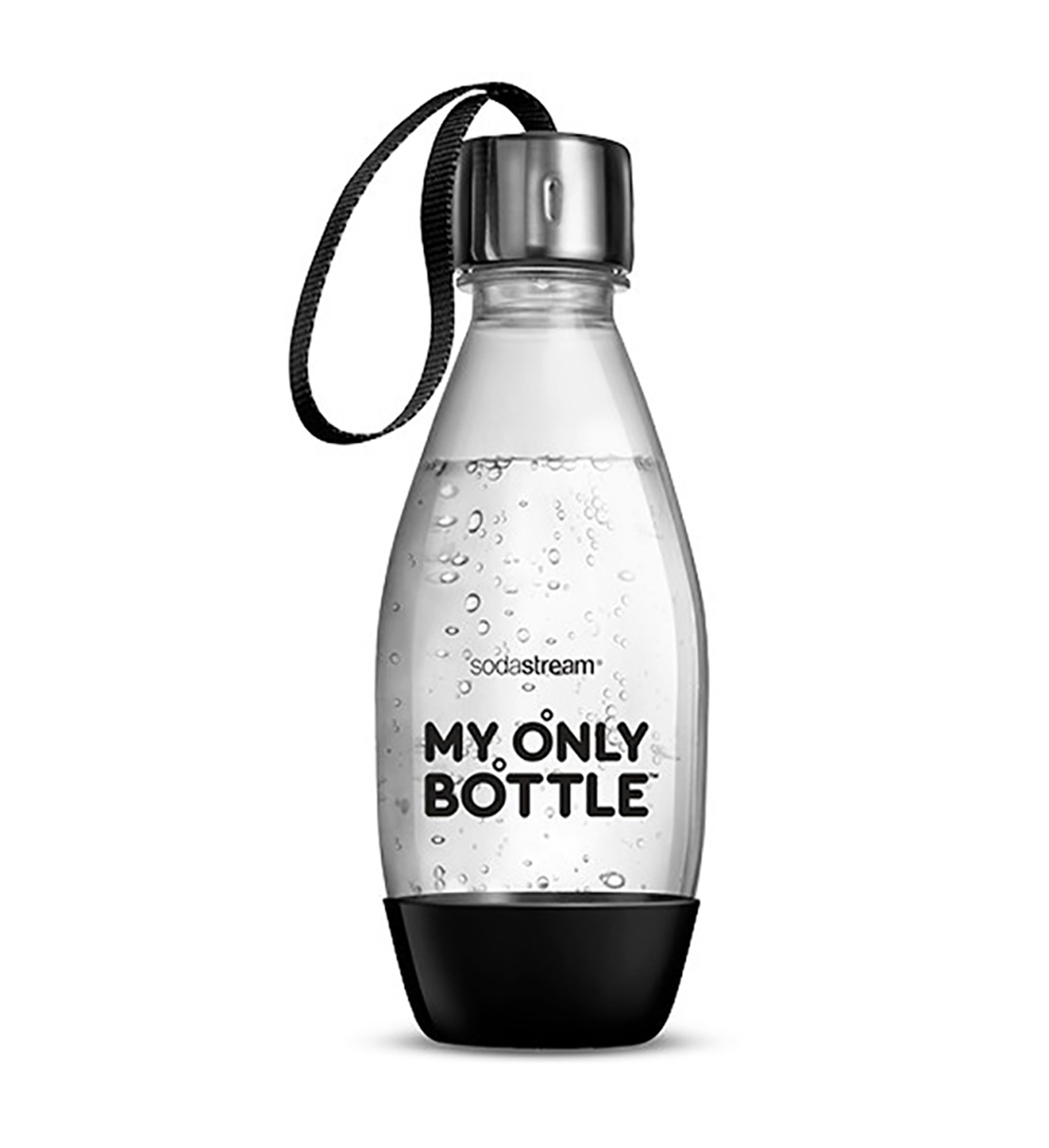 Bottiglia My Only Bottle Black 0,5 lt lavabile in lavastoviglie