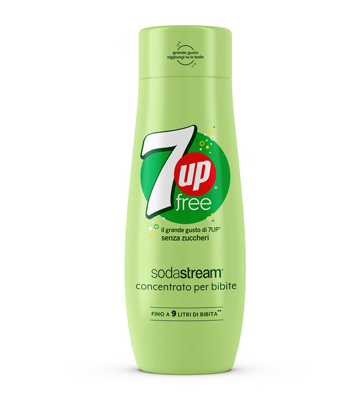 Concentrato da 440 ml 7up free