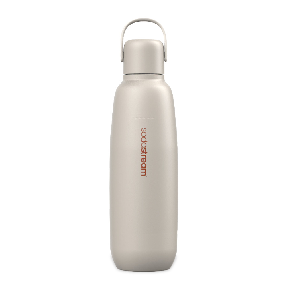 Borraccia termica gasabile da 900 ml, lavabile in lavastoviglie, colore sand, 12