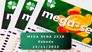 Resultado Mega Sena 2538