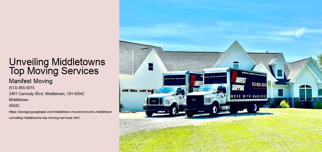 Unveiling Middletowns Top Moving Services
