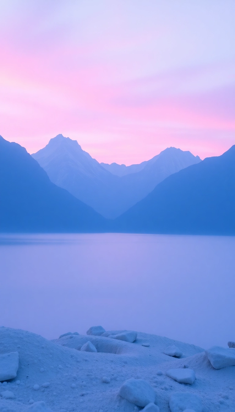 blue sunset