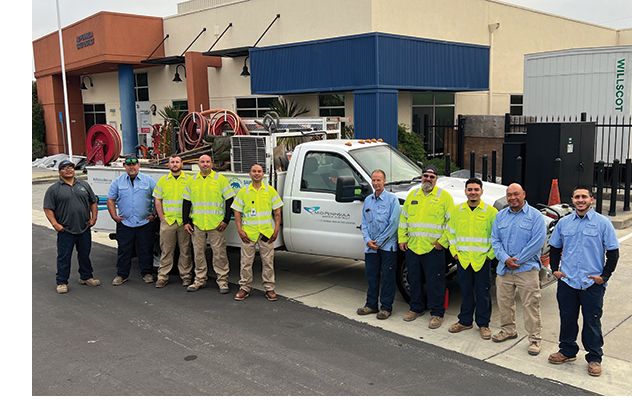 Photo of MPWD operations field workers in front of the District Office