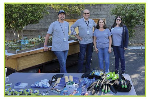 Photo of MPWD volunteer staff at the 2023 National Night Out community event