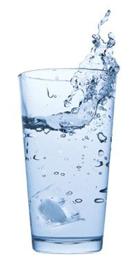 Water quality image of water in a glass