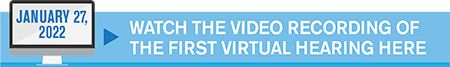 Watch recording of first public hearing here