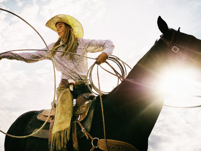 Cattle Women's Roping 
