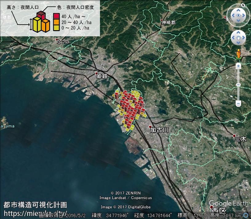 都市構造可視化計画 兵庫県高砂市の詳細