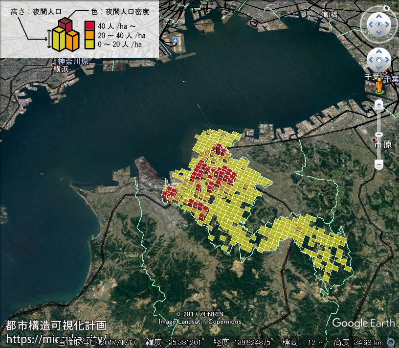 都市構造可視化計画 千葉県木更津市の詳細