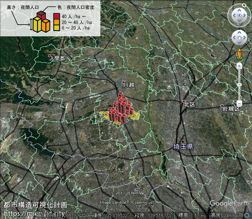 都市構造可視化計画 埼玉県ふじみ野市の詳細