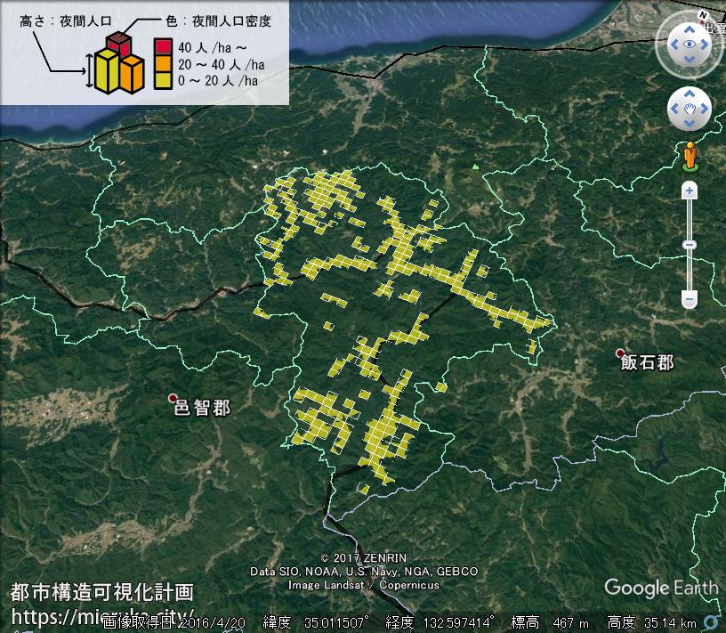 都市構造可視化計画 島根県邑智郡美郷町の詳細