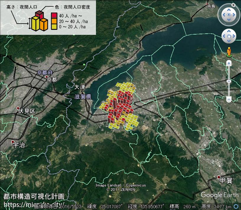 都市構造可視化計画 滋賀県草津市の詳細