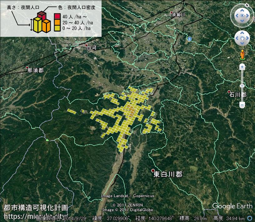 都市構造可視化計画 福島県東白川郡棚倉町の詳細