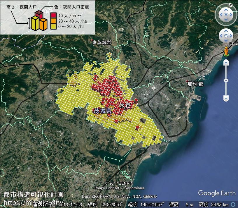 都市構造可視化計画 茨城県水戸市の詳細