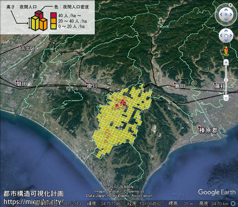 都市構造可視化計画 静岡県菊川市の詳細