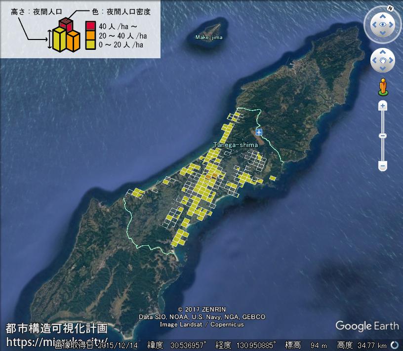 都市構造可視化計画 鹿児島県熊毛郡中種子町の詳細