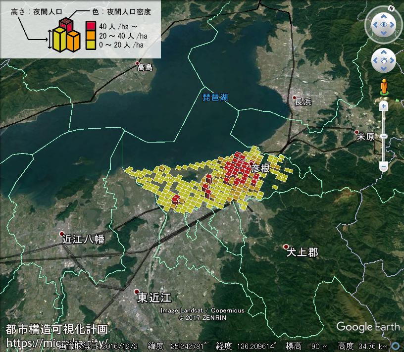 都市構造可視化計画 | 滋賀県彦根市の詳細