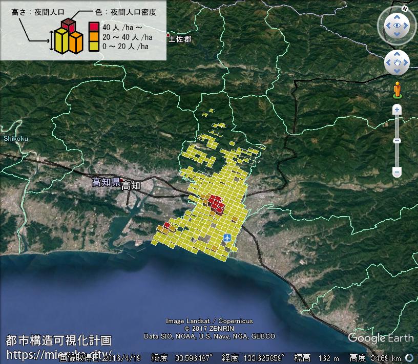 ゼンリン住宅地図高知県南国市地理地理地図