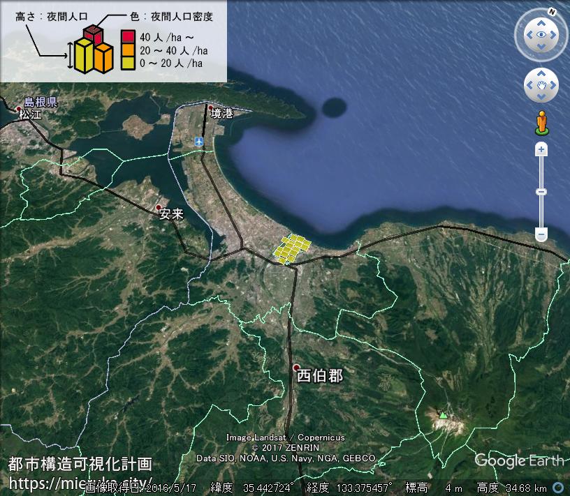 都市構造可視化計画 | 鳥取県西伯郡日吉津村の詳細