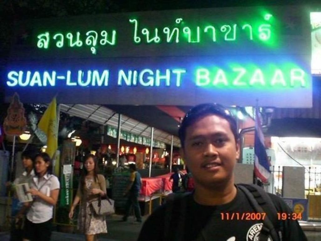 Suan lum night bazaar thailand