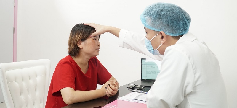 da bị nám chân sâu