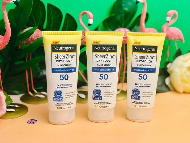 Kem chống nắng Neutrogena Sheer Zinc Dry-Touch Broad Spectrum SPF 50
