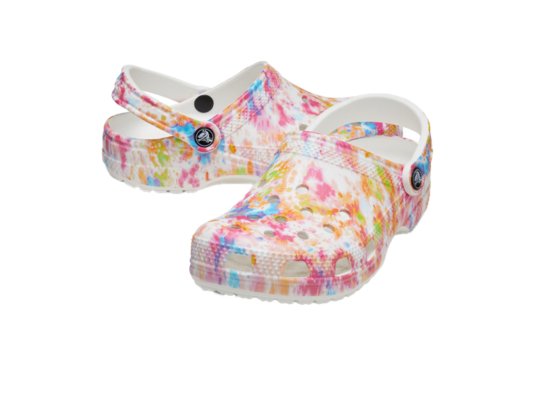 Classic Tie Dye Graphic Clog A