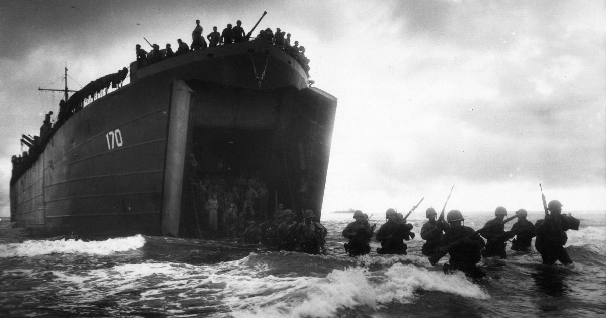 USS LST-170 - U.S. Army Photo