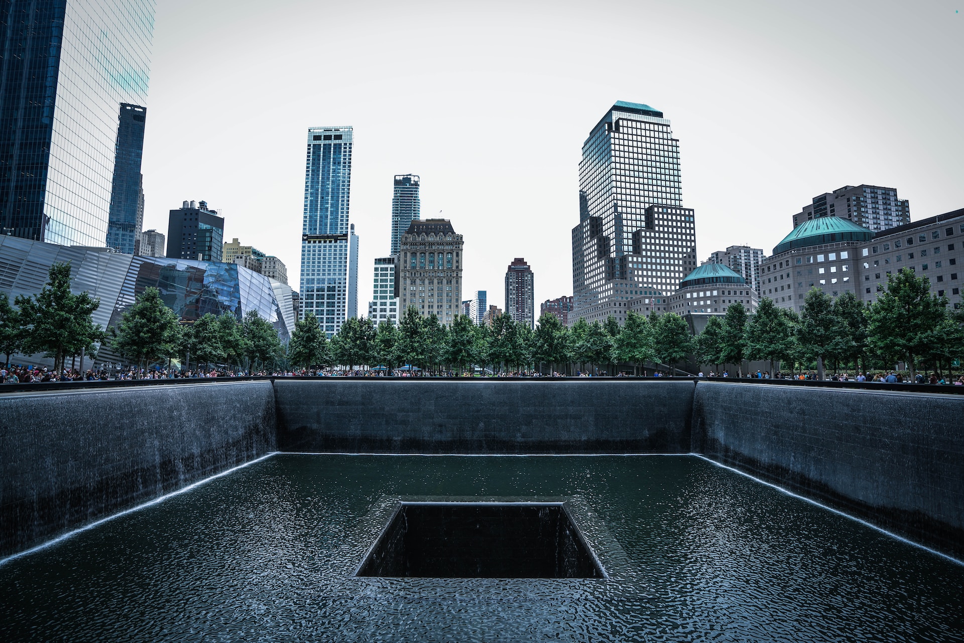 The 9/11 Memorial, one of the military museums in NYC