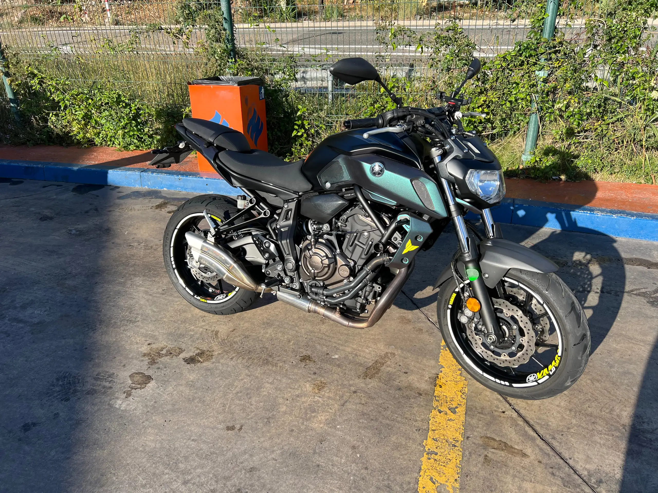 Yamaha MT-07 – Vista 2