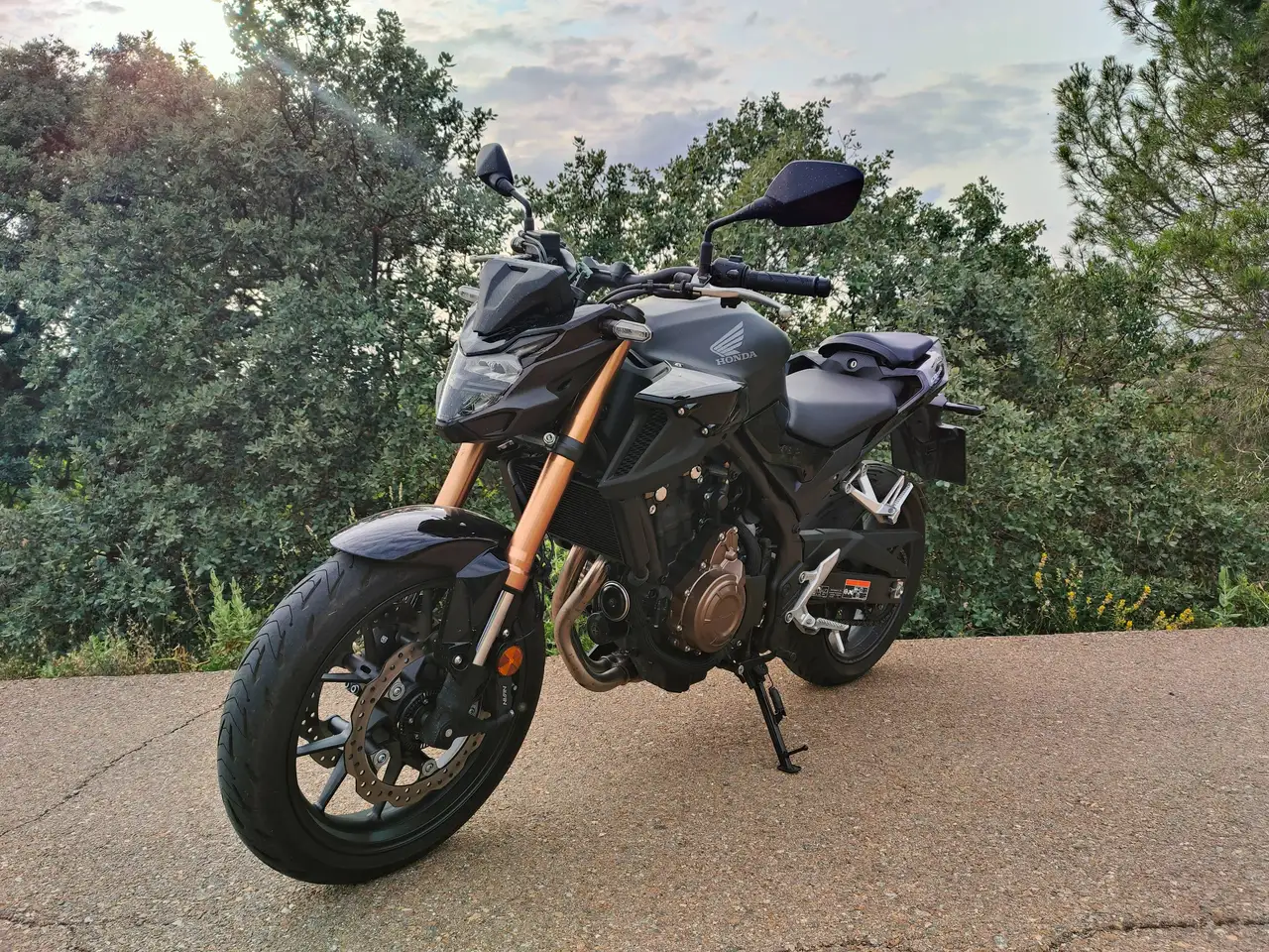 Honda CB500 - Vista 4