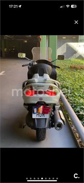 Suzuki Burgman 400 – Vista 3