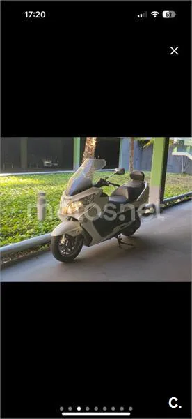 Suzuki Burgman 400 – Vista 5
