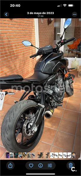 Yamaha MT-07 – Vista 3