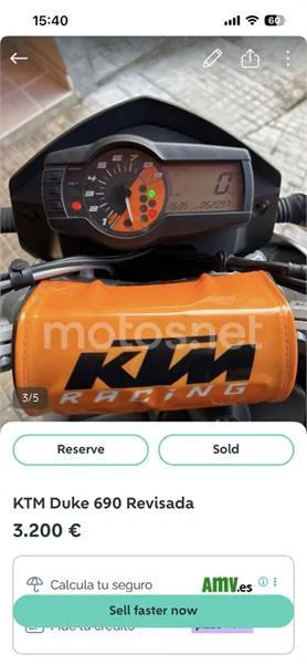 KTM 690 Duke – Vista 2