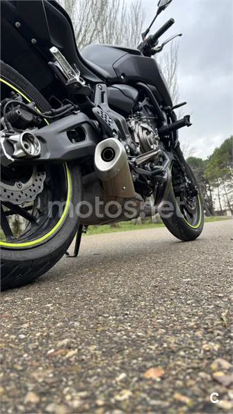 Yamaha MT-07 – Vista 2