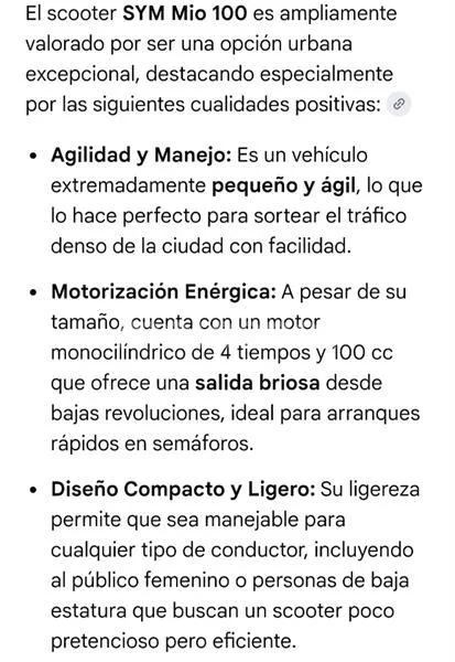 SYM Mio 100 – Vista 5