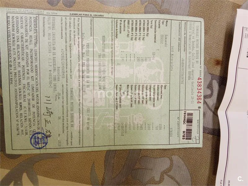 Kawasaki ER-6N – Vista 2