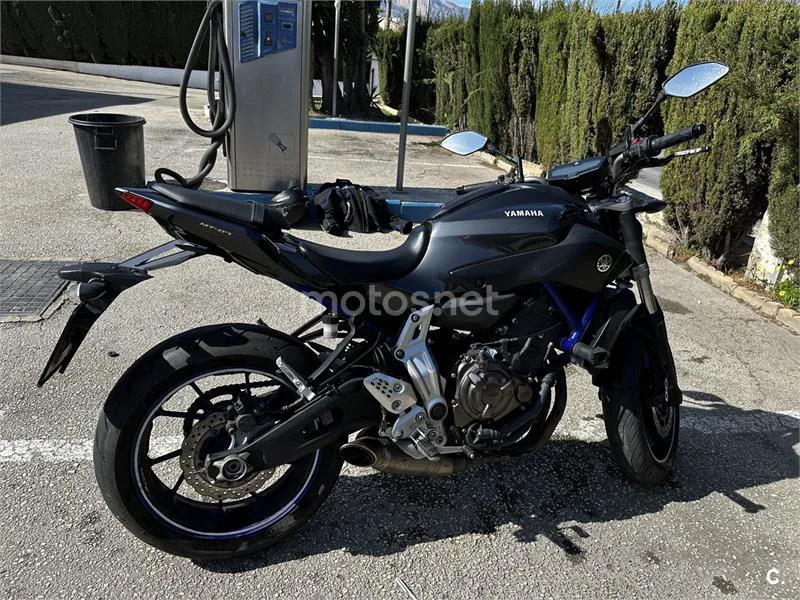 Yamaha MT-07 – Vista 2