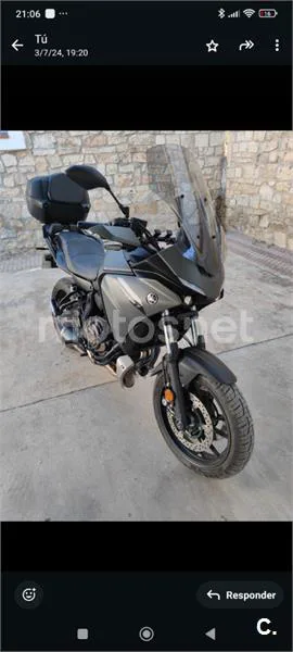 Yamaha Tracer 7 – Vista 2