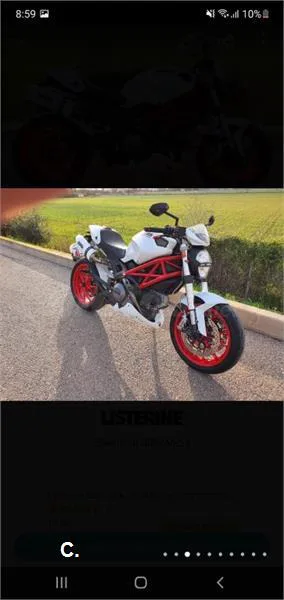 Ducati Monster 796 – Vista 3
