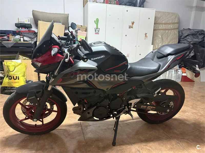 Kawasaki Z 500 – Vista 8