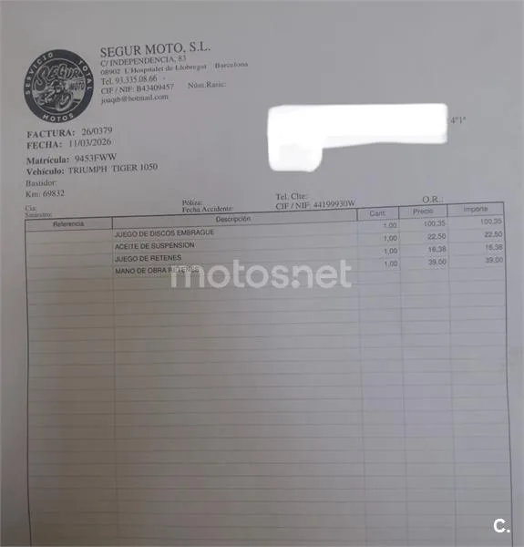 Triumph Tiger 1050 – Vista 8