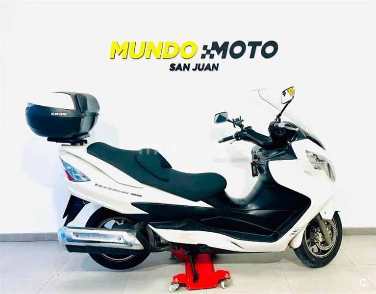 Suzuki Burgman 400 – Vista 5